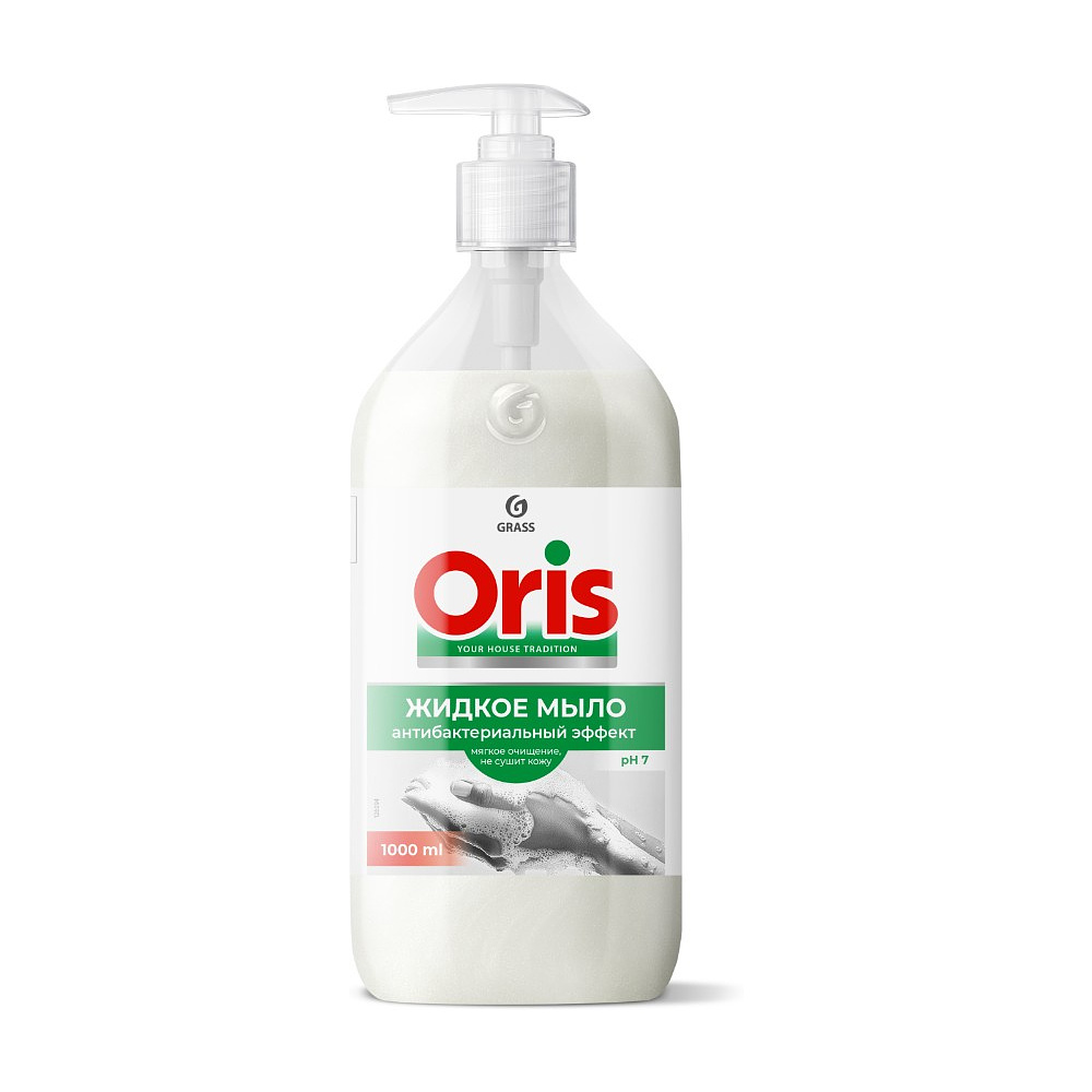 Мыло жидкое Oris, антибактериальное, 1 л.