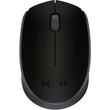 Мышь Logitech "Mouse M171", беспроводная, 1000 dpi, 3 кнопки, серый