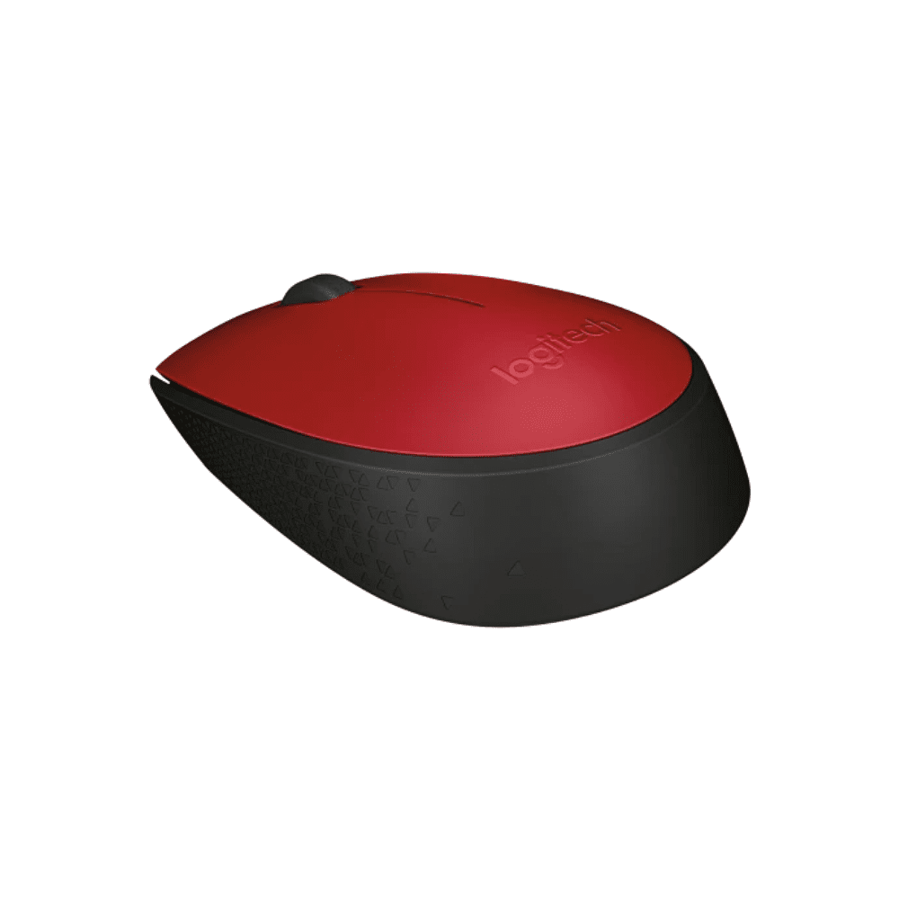 Мышь Logitech "Mouse M171", беспроводная, 1000 dpi, 3 кнопки, красный - 4