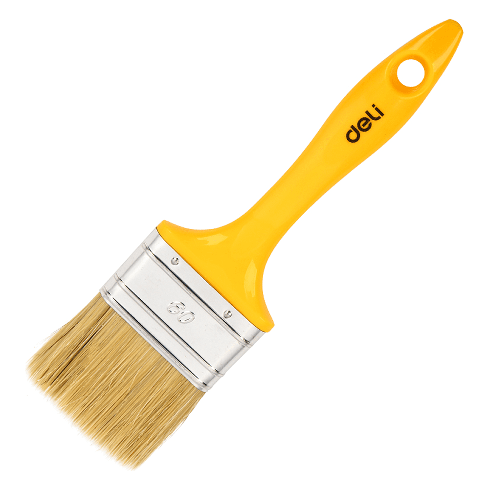 Кисть малярная Deli YS EDL509136, плоская, 2.4"-60 мм, смешанная щетина