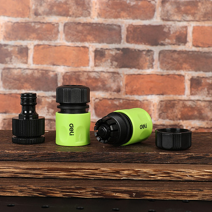 Набор соединителей-коннекторов Deli GS EDL8799, 1/2", 3 шт. - 6