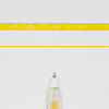 Ручка гелевая "Gelly Roll Glaze", 0.6 мм, прозрачный, стерж. желтый - 2