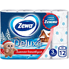 Бумага туалетная Zewa Deluxe 3 слоя, 12 рулонов - 4