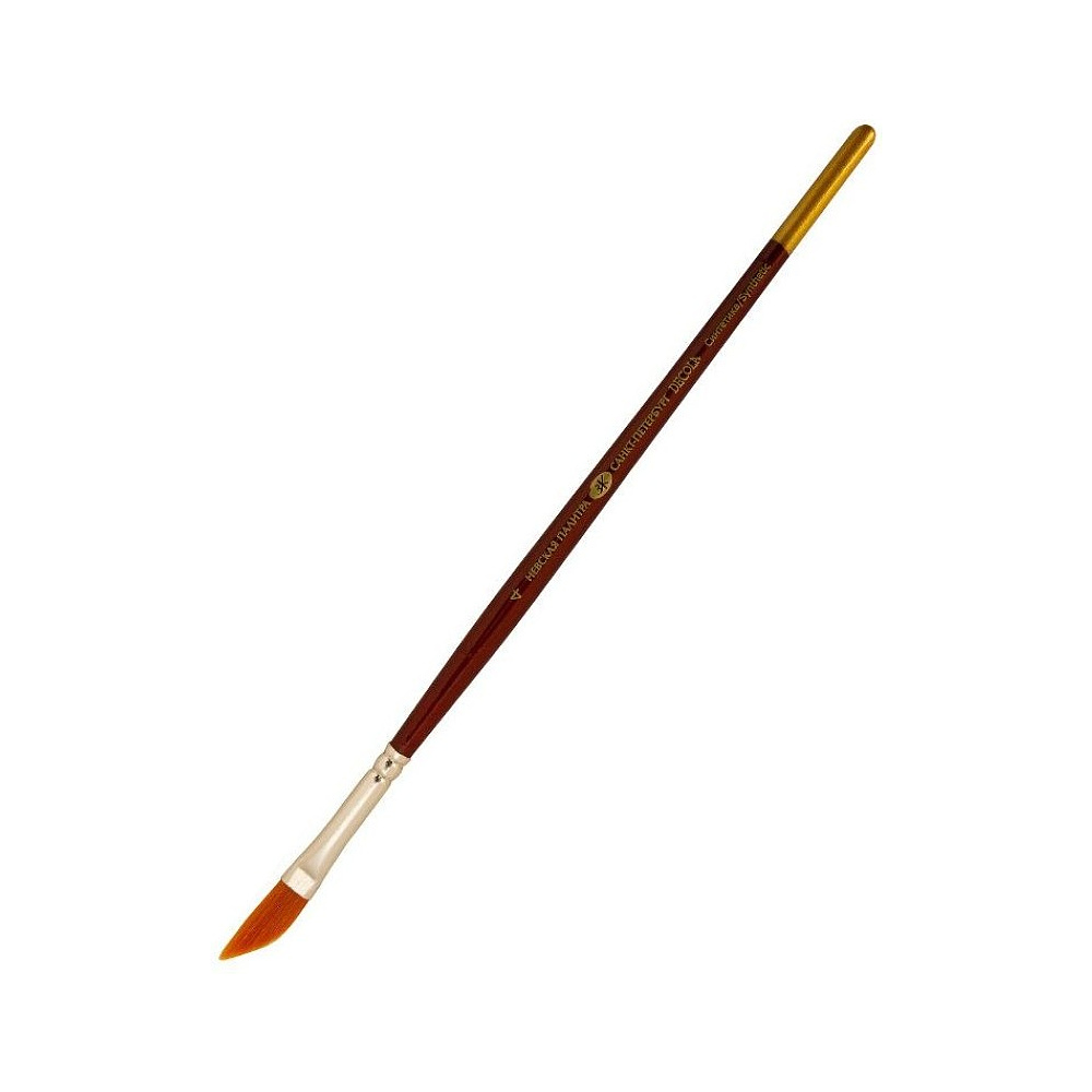 Кисть "Decola", синтетика, даггер, №4