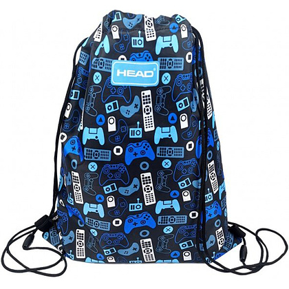 Мешок для обуви "Game on", 33x44 см, темно-синий - 2