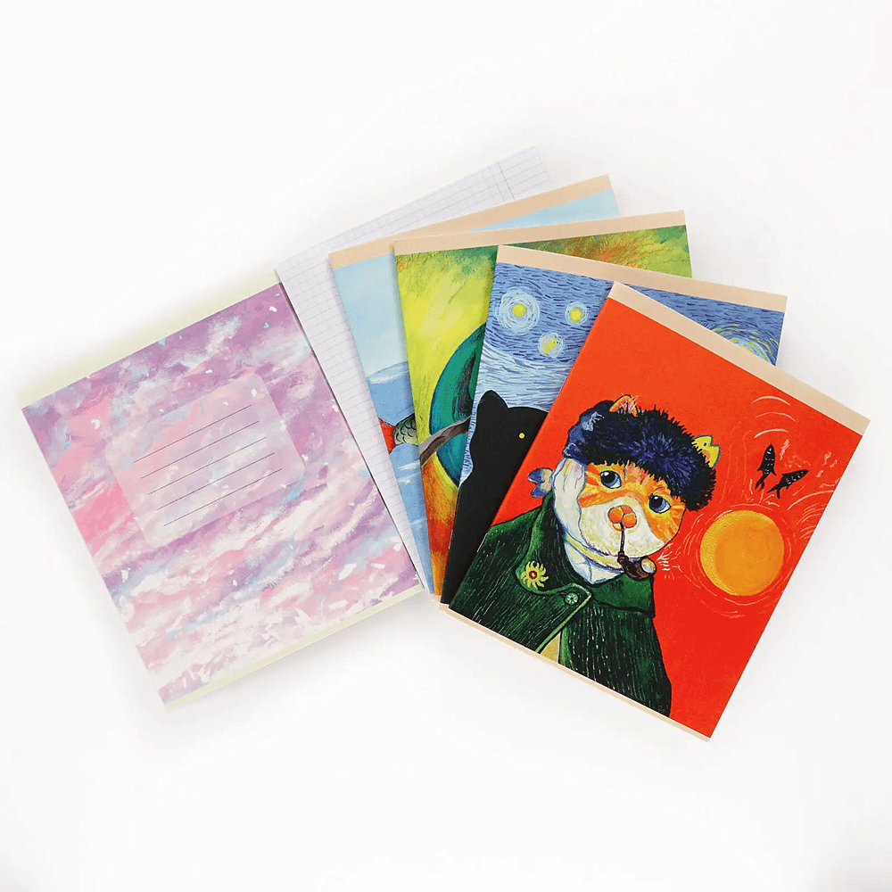 Тетрадь "Вдохновение! (Эксклюзив)", А5, 48 листов, клетка, скоба сбоку, ассорти - 5