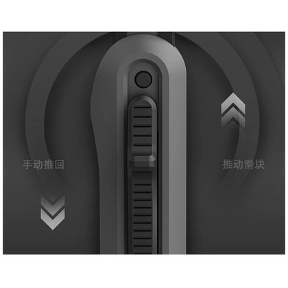 Нож строительный Deli HS HT4009C, 9 мм, Soft Touch, оранжевый - 4