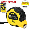 Рулетка Deli YS EDL3796, 5 м х 19 мм, желтый, черный - 2