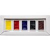 Краски акварельные "Aquarius. Starter set", 5 цветов, кюветы - 2
