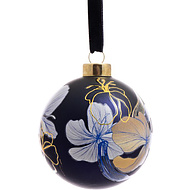 Шар елочный 8 см, стекло, 