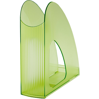 Модуль для бумаги вертикальный "Twin",  прозрачный зеленый - 2