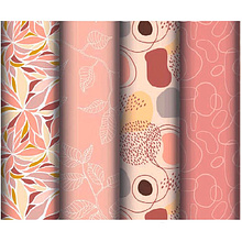 Бумага декоративная в рулоне "Line art"