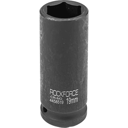 Головка ударная шестигранная глубокая RF-4458519, 1/2'', 19 мм