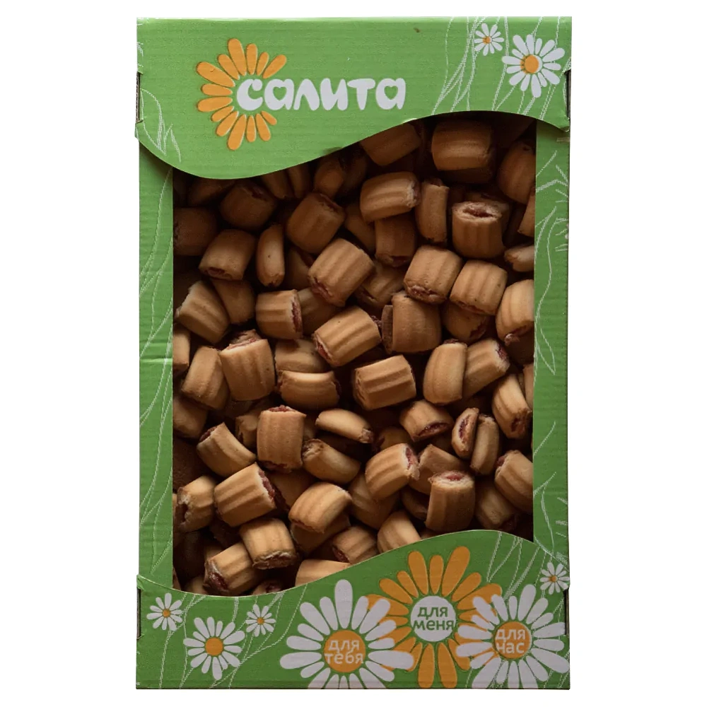 Печенье сдобное "Арлетка", с фруктовой начинкой, 900 гр