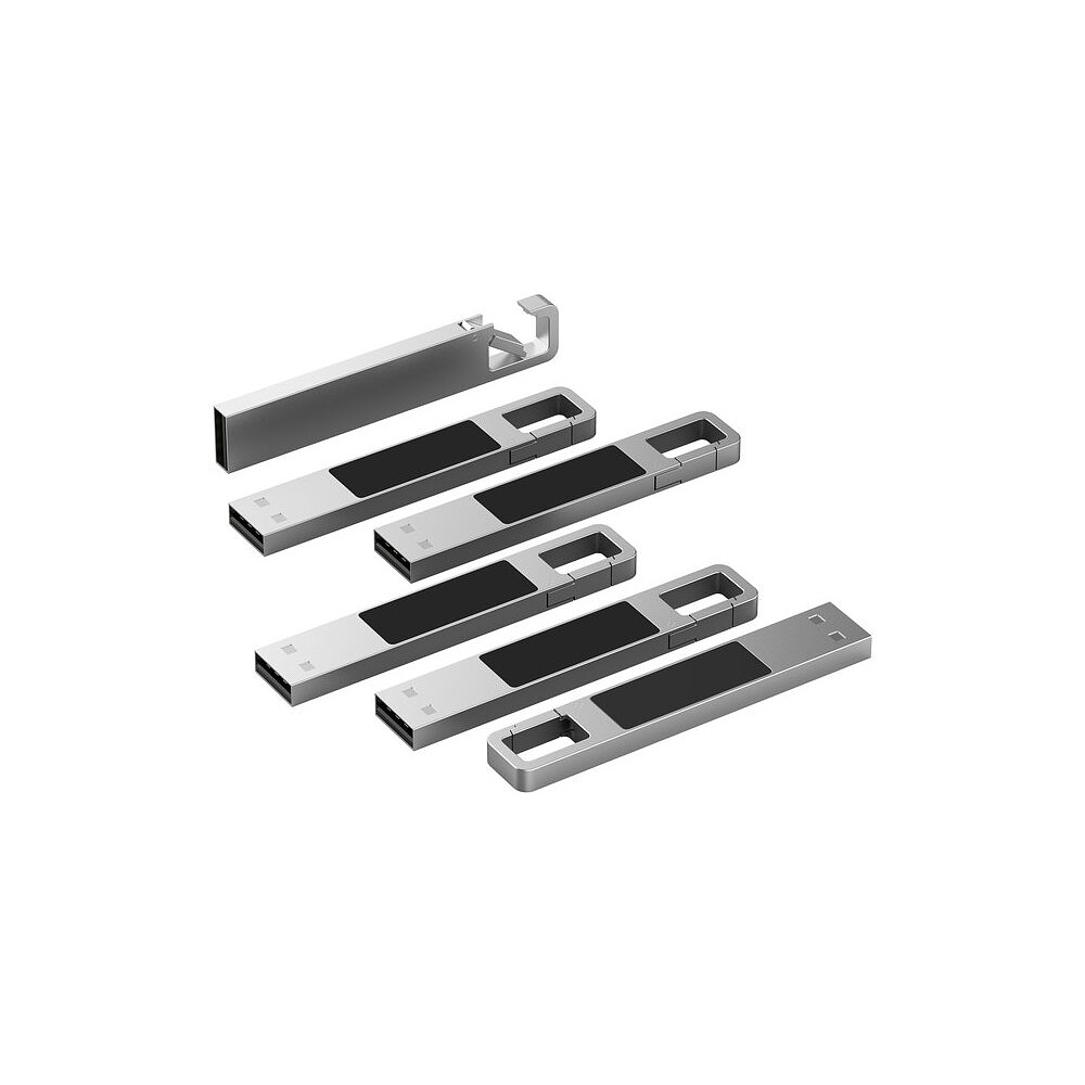 USB Flash накопитель 2.0 16 Gb ZC-010, металл, красный - 3