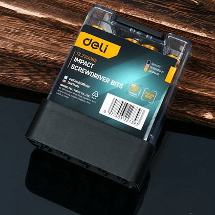 Бита Deli YS EDL255065, с ограничителем, 10 шт., PH2 x 65 мм, для ГКЛ - 9