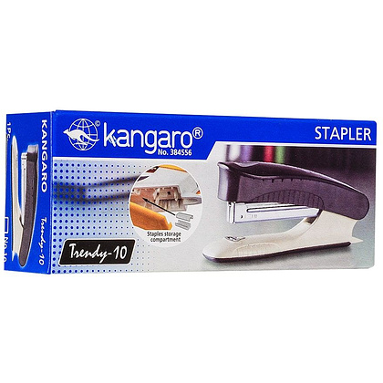 Скобосшиватель "Trendy-10", №10, 15 листов, темно-синий - 2