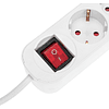 Удлинитель "Standard", 5 розеток, 2 USB, 16А, 1.5 м, белый - 2