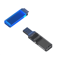 USB Flash накопитель 2.0 16 Gb ZC-005, пластик, металл, синий