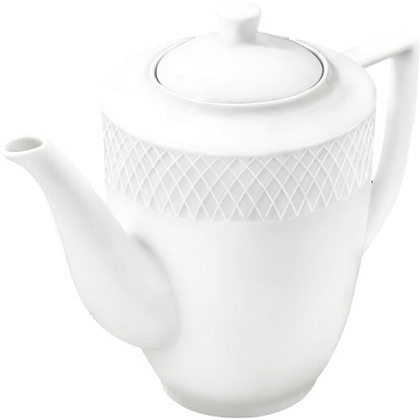 Кофейник "WL-880111/1C", фарфор, 750 мл, белый