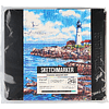Набор карандашей цветных "Sketchmarker Морской", 24 цвета, в металлической коробке - 2