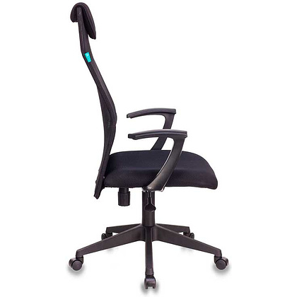 Кресло для руководителя "Бюрократ KB-8/DG", ткань, черный - 3