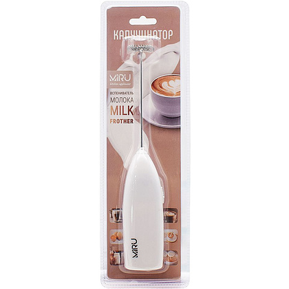 Капучинатор Miru "Milk Frother KA044", белый - 2