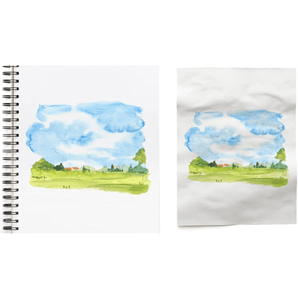 Скетчбук для графики "Himi", 22.8х30.4 см, 180 г/м2, 40 листов - 6