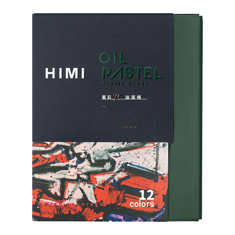 Пастель масляная Himi "π Series", 12 цветов