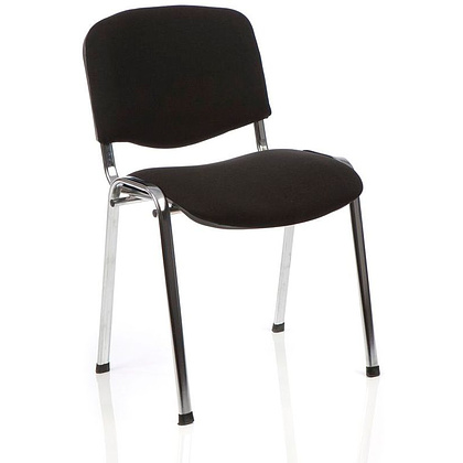 Стул для посетителей UTFC "ИЗО CH C-11", ткань, металл, черный