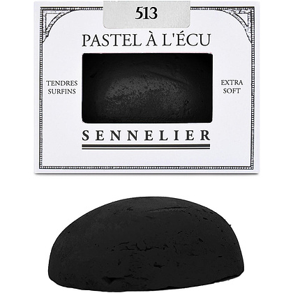 Пастель сухая "À l'écu Pastel", галька, 513 черная слоновая кость