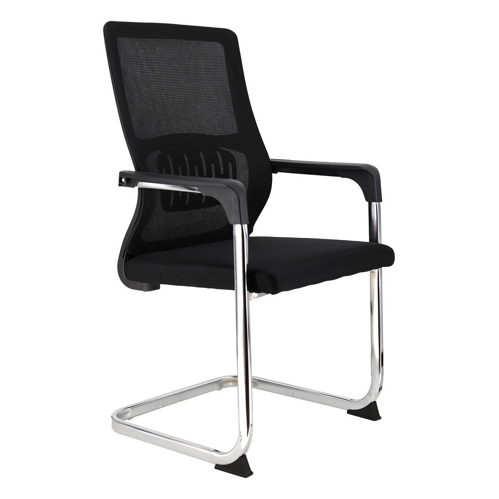 Кресло для посетителей EVERPROF EP-510 сетчатая ткань, черный