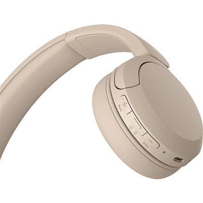 Наушники беспроводные Sony WH-CH520, кремовый - 4