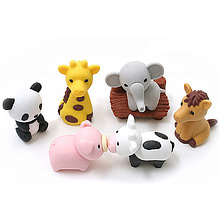 Ластик "IWAKO Zoo", 1 шт