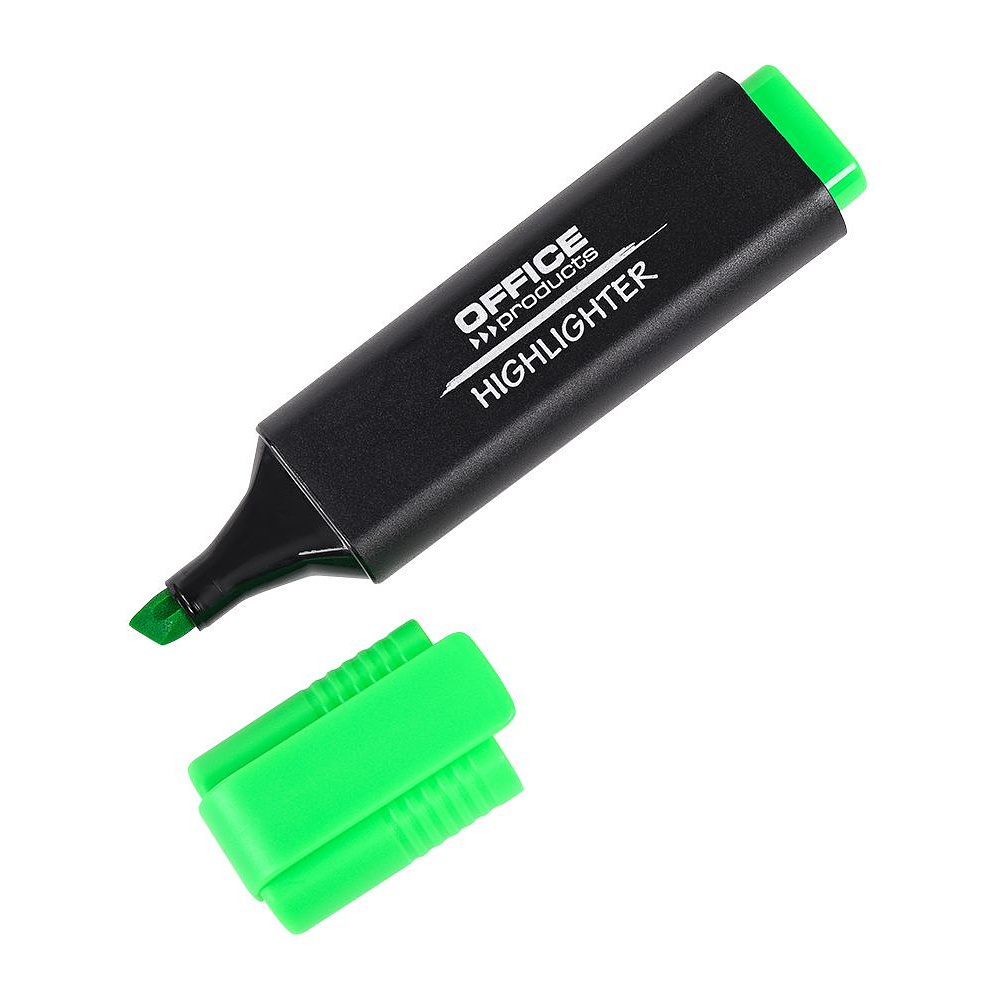 Маркер текстовый "Office Products", зеленый - 2