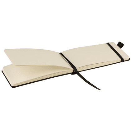 Скетчбук "Ладога", 14х9 см, 140 г/м2, 80 листов, черный - 2