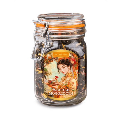 Чай Dolche vita "Эликсир Молодости", 125 г, черный