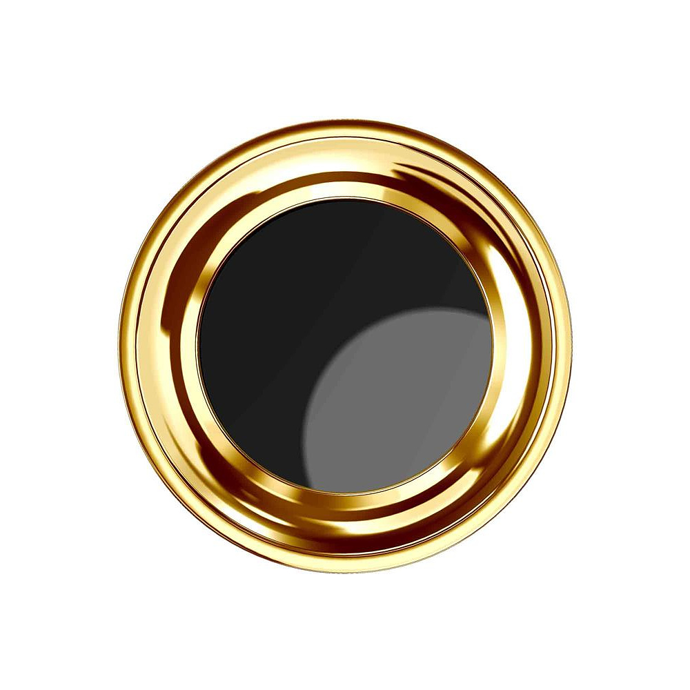 Подставка для скрепок магнитная "M-657", 61x61x57 мм, золотистый - 3