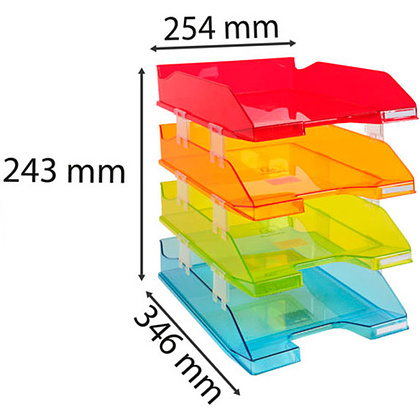 Модуль для бумаги горизонтальный "Combo Linicolor", ассорти - 3