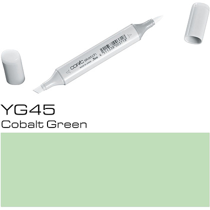 Маркер перманентный "Copic Sketch", YG-45 зеленый кобальт