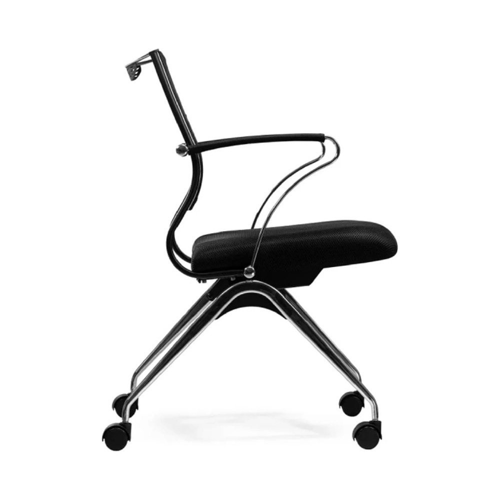 Кресло компьютерное ErgoLife Sit Air M4-290K, ткань, сетка, черный - 5