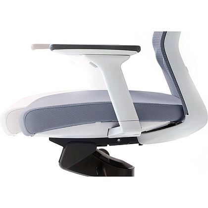 Кресло для руководителя Bestuhl "J1", сетка, ткань, пластик, черный  - 11