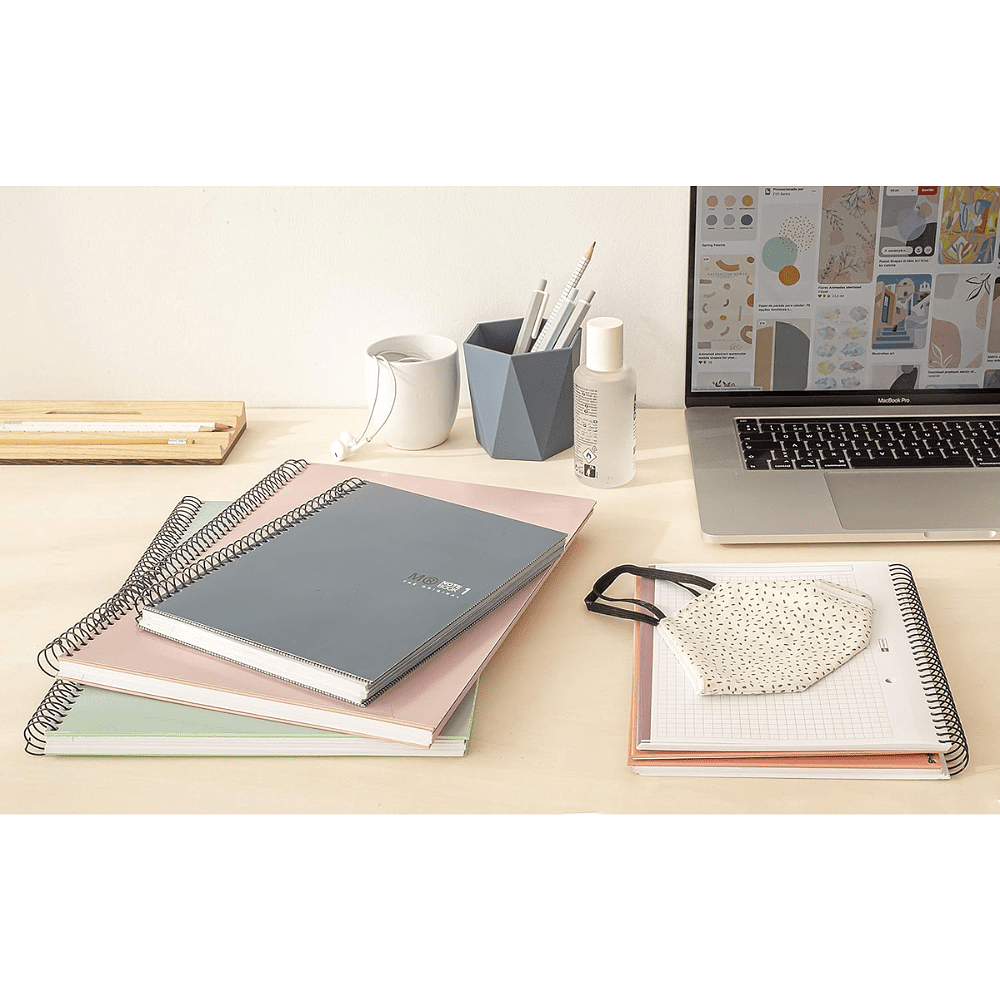 Тетрадь Miquelrius "Ocean", А4, 80 листов, клетка, синий - 6