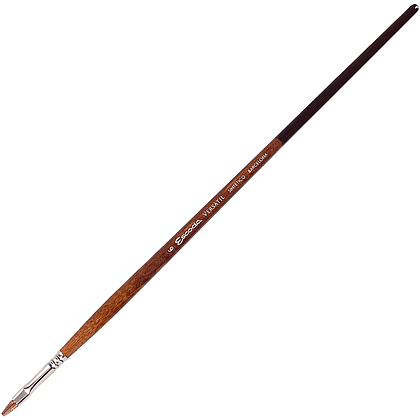 Кисть "Escoda Versatil Brush L/H", синтетика, темно-коричневый, плоская, №6