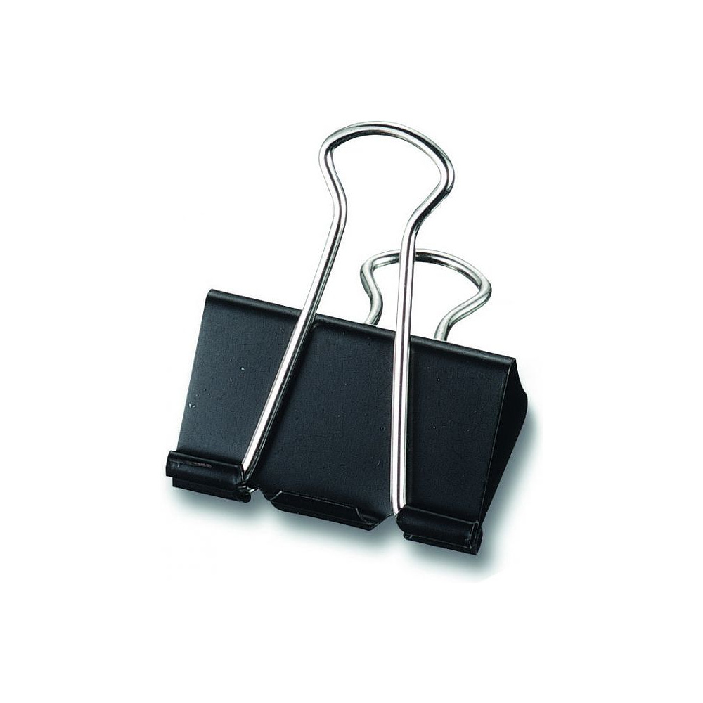 Зажим для бумаги Maped, 32 мм, черный - 4