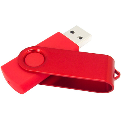 USB Flash накопитель 2.0 16 Gb VDF-008 СС, пластик, металл, красный - 3