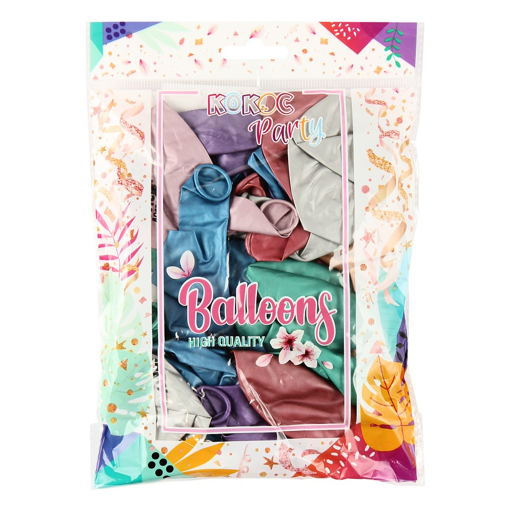 Шар воздушный "Пожелания", 25 шт, с рисунком, ассорти - 2