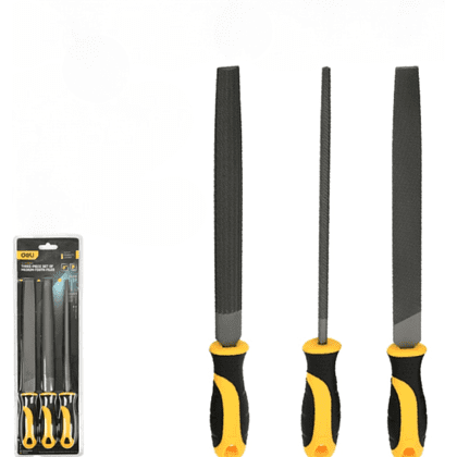 Набор напильников Deli YS EDL353083, 3 шт, 200 мм - 5