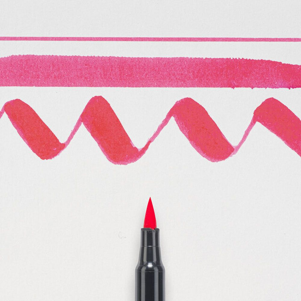 Маркер акварельный "Koi Color Brush", маджента - 2