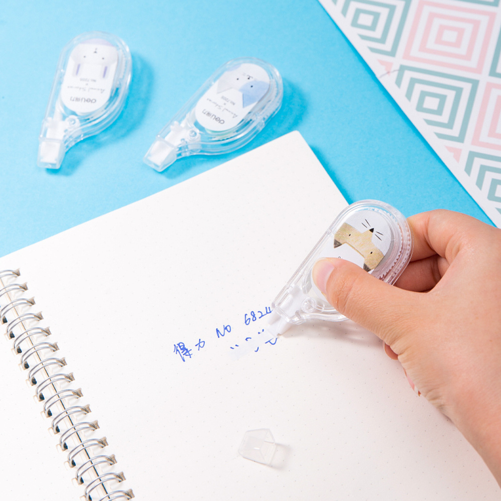 Корректор-роллер Deli "7205", 5x6 мм/м, ассорти - 4